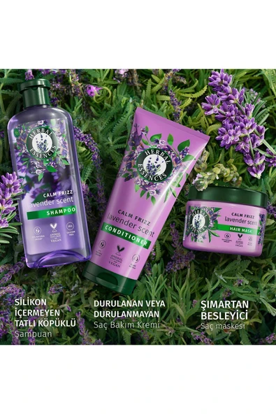 HERBAL ESSENCES Kabarlıklık Önleyici Lavanta Kokulu Şamp 350mlx2 - 8