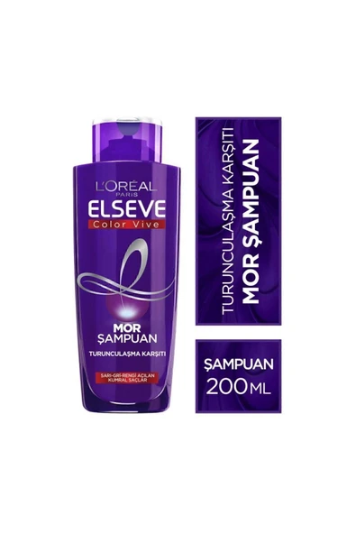 ELSEVE 5'li Turunculaşma Karşıtı Mor Şampuan 200 ml Seti - 2