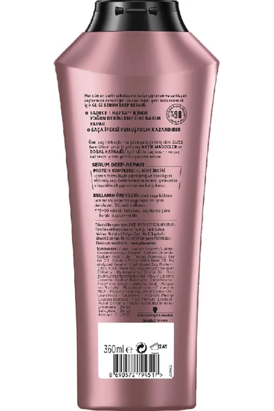 GLİSS Serum Deep Repair Şampuan 360 Ml - 3