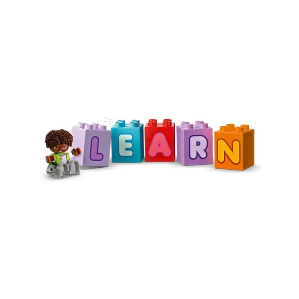 Nessiworld 10421 LEGO® DUPLO® Alfabe Kamyonu 36 parça +2 yaş - 6