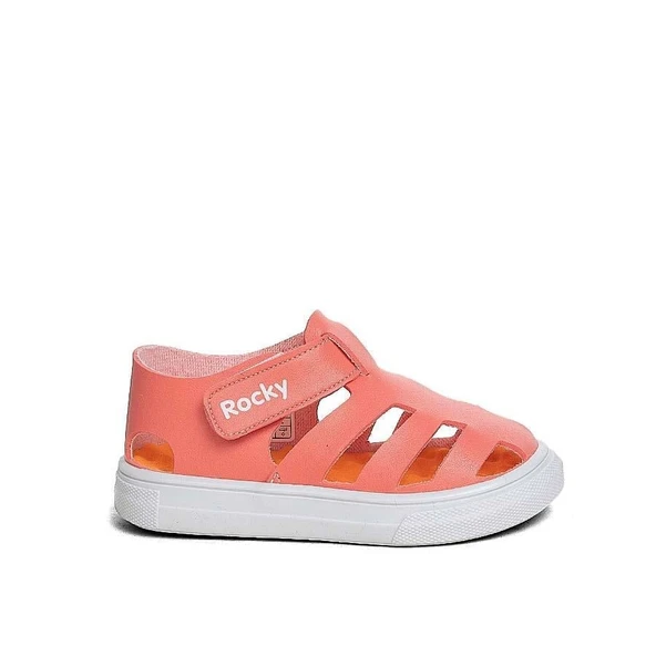 Albishoes Unisex Kız - Erkek Çocuk Bebek Masaj Tabanlı Yazlık Hafif Taban Cırtlı Sandalet (22-30)