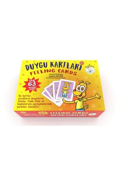 Ayben Yayıncılık Duygu Kartları Eğitici Oyun Seti - 2