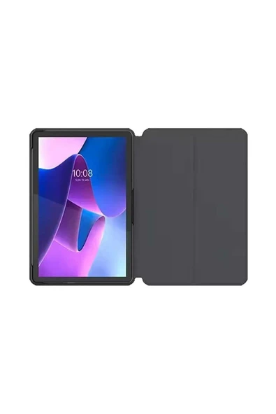 LENOVO Tab M10 Folıo Kılıf - Gri - 3