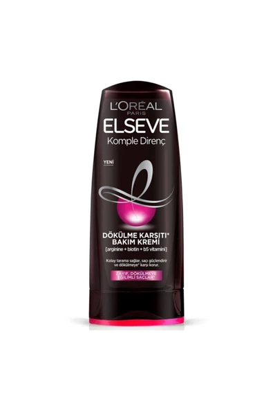 ELSEVE Komple Direnç Dökülme Karşıtı Saç Bakım Kremi 360 ml