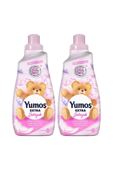 YUMOŞ Extra Konsantre Çamaşır Yumuşatıcısı Şakayık 1440 X2 - 2