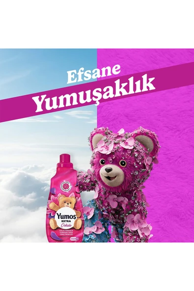 YUMOŞ Extra Konsantre Çamaşır Yumuşatıcısı Orkide 1440 ml 60 Yıkama 2 Adet - 6