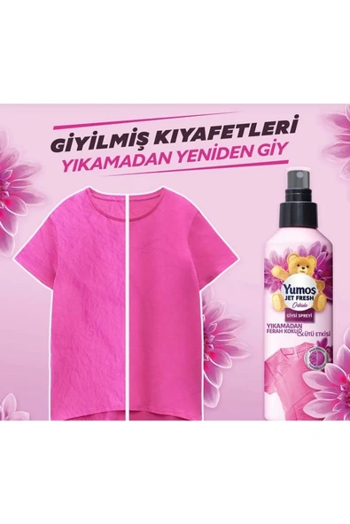 YUMOŞ Jet Fresh Orkide Giysi Spreyi 200 ml - 3