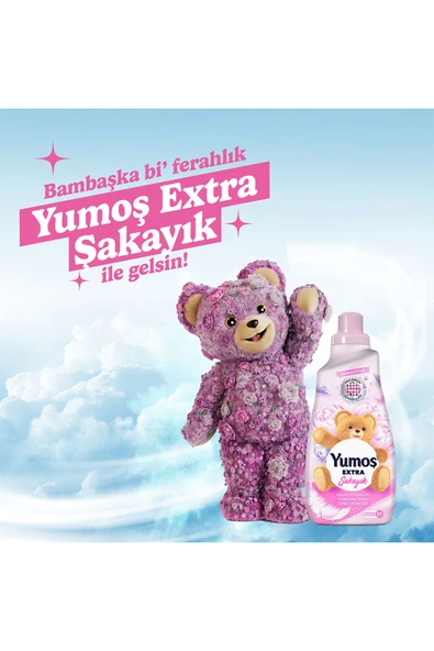 YUMOŞ Extra Konsantre Çamaşır Yumuşatıcısı Şakayık 1440 X2 - 3