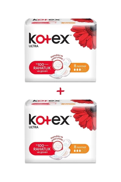KOTEX Ultra Single Normal Ped 8'li X 2 - 2