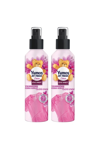 YUMOŞ Jet Fresh Giysi Spreyi Orkide 200 ml 2 Adet - 2