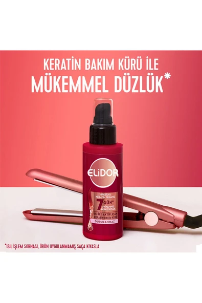 ELİDOR Isı Ile Aktifleşen Keratin Bakım Kürü Brezilya Keratin Terapisi 90 ml X2 - 5