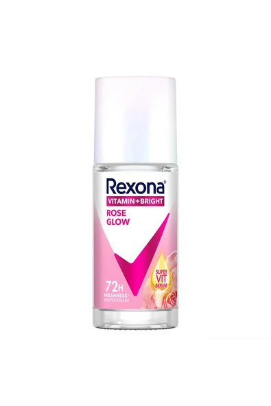 REXONA Vitamin Bright Kadın Roll On Deodorant Rose Glow 45 ml - 2