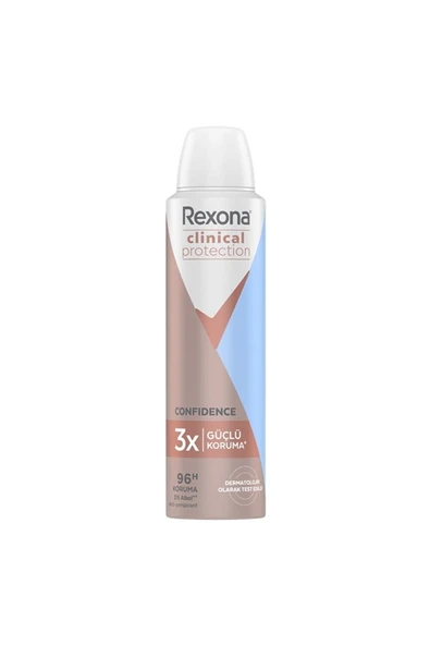 REXONA Clinical Protection Kadın Sprey Deodorant Shower Clean 150 Ml