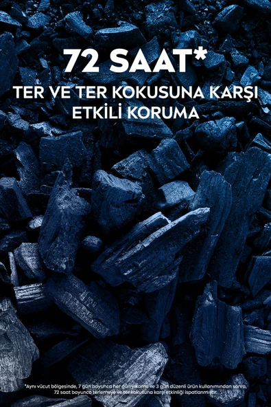 NIVEA MEN Erkek Sprey Deodorant Deep Dimension Aktif Karbon 150ml, 72 Saat Anti-perspirant Ter Koruması - 3