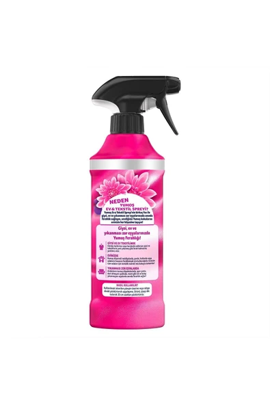 YUMOŞ Ev Ve Tekstil Spreyi Orkide Yıkanması Zor Eşyalar Için 450 ml X2 - 8