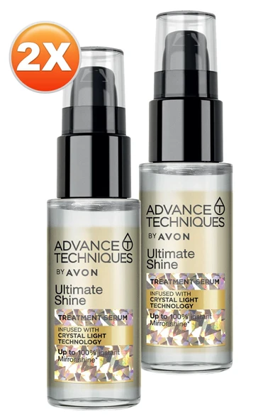 AVON Advance Techniques Parlaklık Veren Saç Serumu 30 Ml. İkili Set - 2