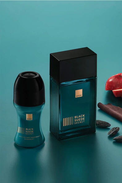 AVON Black Suede Secret Erkek Rollon 50 Ml. - 6