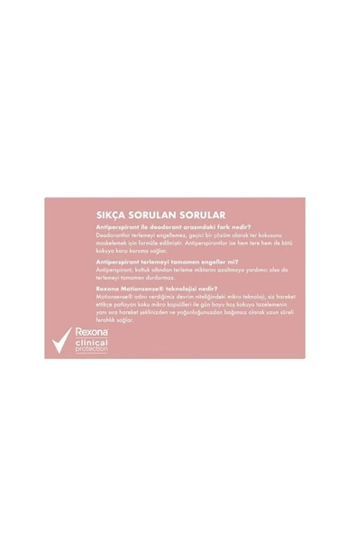 REXONA Clinical Protection Kadın Sprey Deodorant Shower Clean 150 Ml - 2
