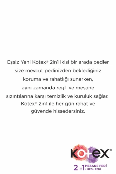 KOTEX Ped 2in1 Regl + Mesane Ultra Normal 14 - 4