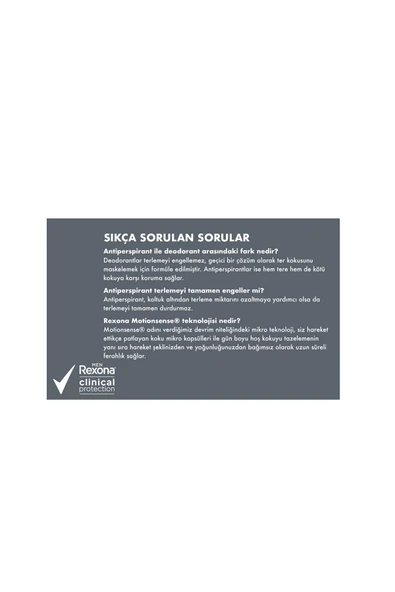 REXONA Men Clinical Protection Erkek Sprey Deodorant Confidence 96 Saat Koruma 150 Ml - 6