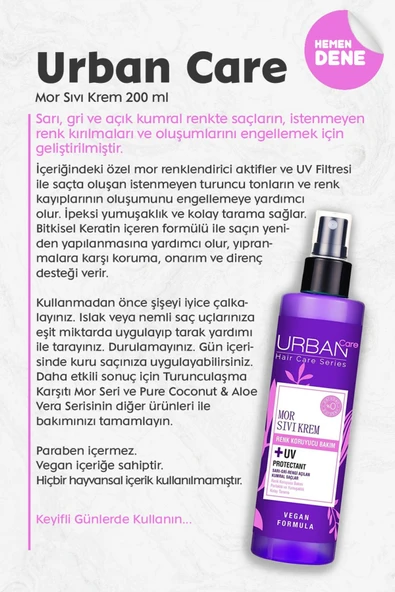 URBAN CARE Mor Sıvı Krem 200 Ml - 2