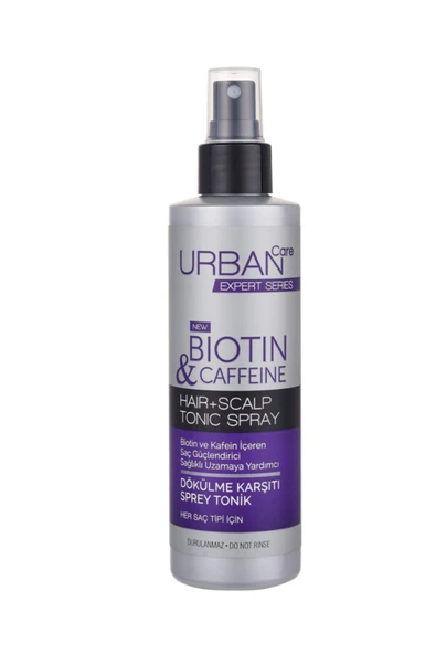 URBAN CARE Expert Series Biotin & Caffeine Hair + Scalp Tonic Spray 200ml