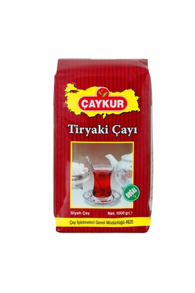 ÇAYKUR Tiryaki Çayı 1000 gr Paket (3 ADET)