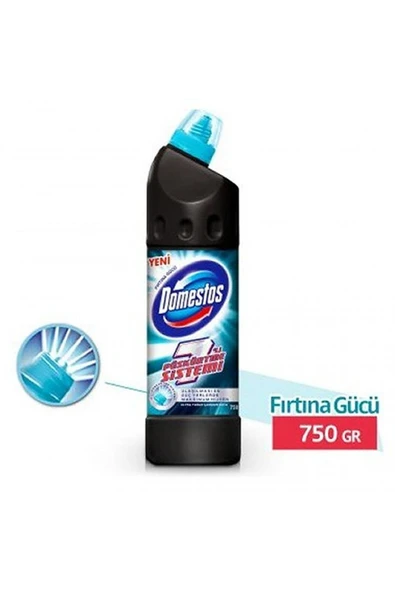 DOMESTOS Okyanus Esintisi 7'li Püskürtme Yoğun Kıvamlı Çamaşır Suyu 693 ml - 2