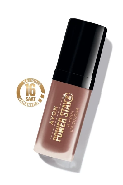 AVON Power Stay Likit Mat Ruj 7ml -barely Baked