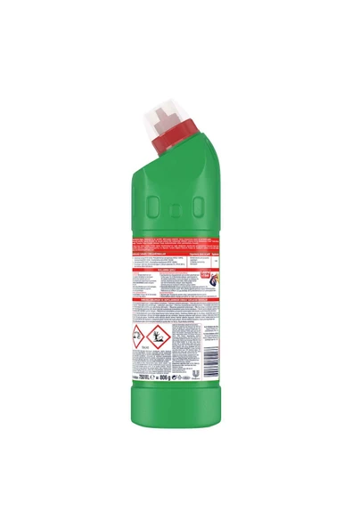 DOMESTOS Çamaşır Suyu Yoğun Kıvamlı Maksimum Hijyen Dağ Esintisi 750 ml X3 Adet - 8
