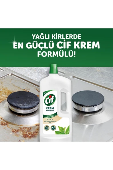 CİF Krem Amonyaklı Temizleyici 1500 ml - 5