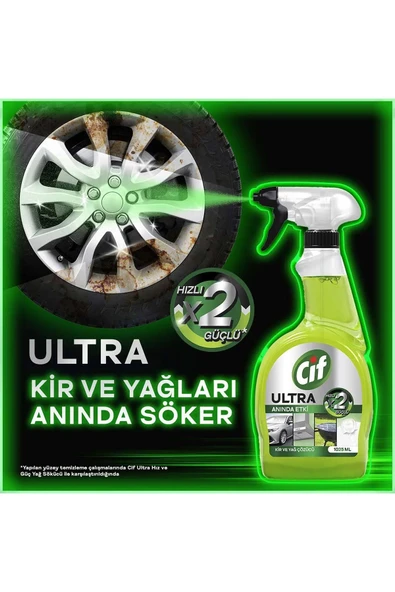 CİF Ultra Anında Etki Kir Ve Yağ Çözücü 1025 ml - 5