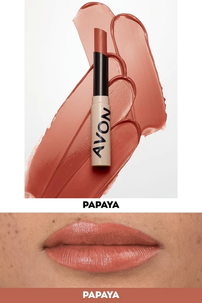 AVON Tinted Lip Balm Renkli Dudak Balmı Papaya - 2