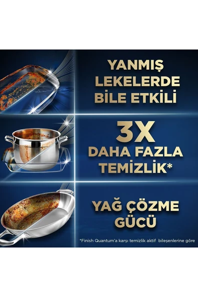 FİNİSH Ultimate Plus 40 Kapsül Bulaşık Makinesi Deterjanı Tableti - 5