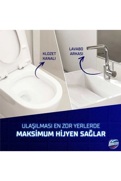 DOMESTOS Köpük Gücü Köpük Çamasir Suyu Çam Ferahligi 450 ML - 4