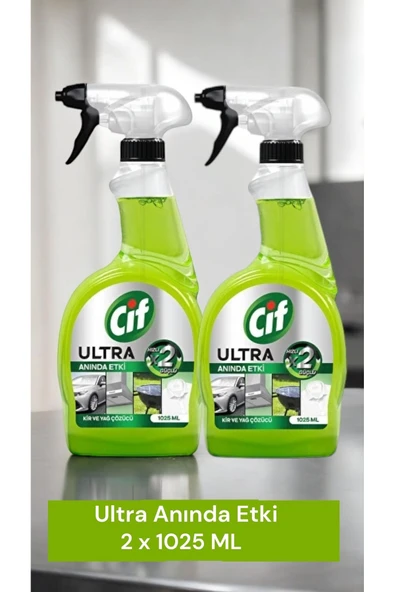 CİF Ultra Anında Etki Kir ve Yağ çözücü