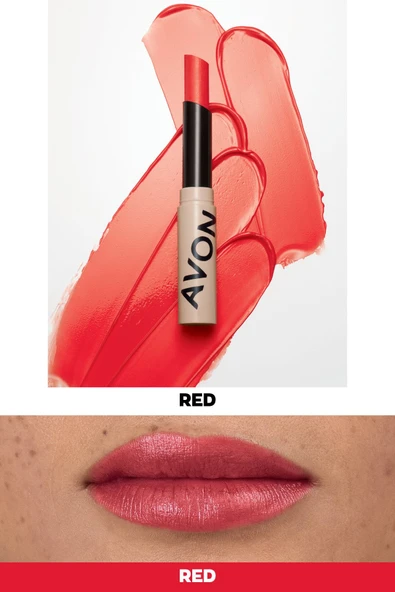 AVON Tinted Lip Balm Renkli Dudak Balmı Red - 2