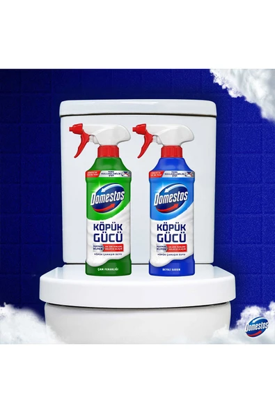 DOMESTOS Köpük Gücü Çam Ferahlığı 450 ml X1 Köpük Gücü Beyaz Sabun 450 ml X1 - 8