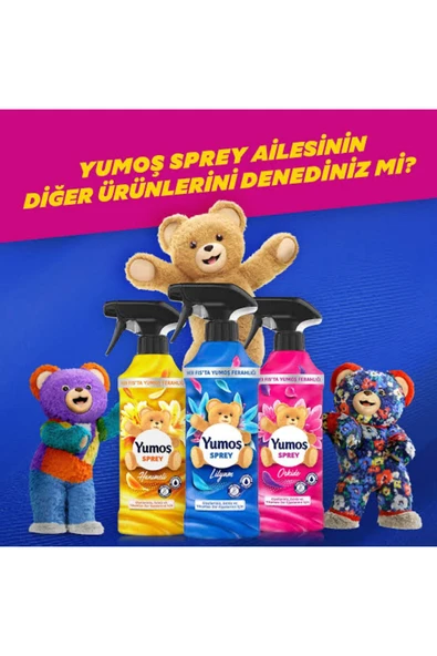 YUMOŞ Oda Ve Giysi Spreyi 450 ml X 3 - 4