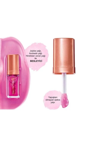 AVON True Nourishing Dudak Yağı 7 Ml. Blossom ve Avon Ultra Beauty Ruj Stylo Forever Pink 2li set - 5