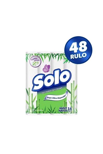 SOLO Kağıt Havlu Bambu Katkılı 48'li