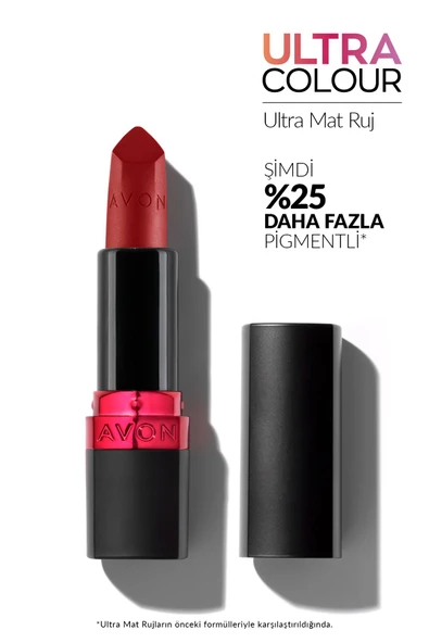 AVON Ultra Mat Ruj - Red Supreme