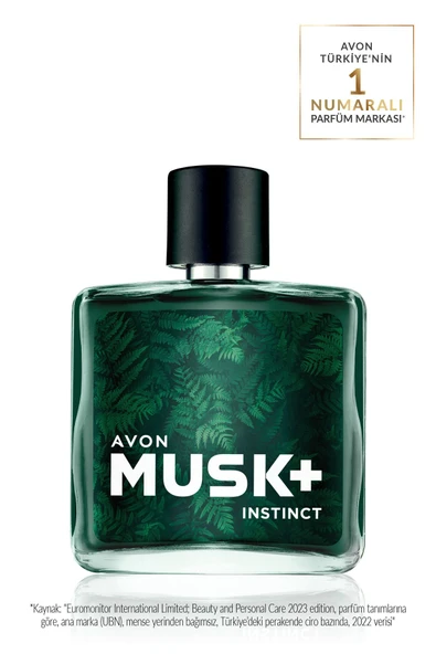 AVON Musk Instinct Erkek Parfüm Edt 75 Ml.