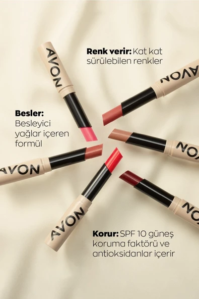 AVON - Tinted Lip Balm Renkli Dudak Balmı Plum - 4