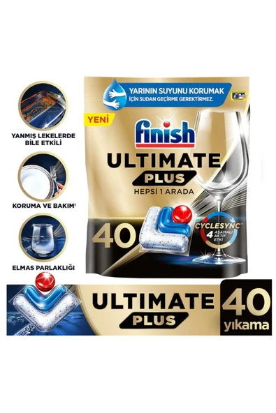 FİNİSH Ultimate Plus 40'lı Tablet