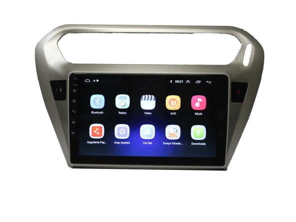 SMART GO PEUGEOT 301 /CİTROEN C ELYSEE 2012/2022 GRİ 9 İNÇ 4-64 - Resim 3