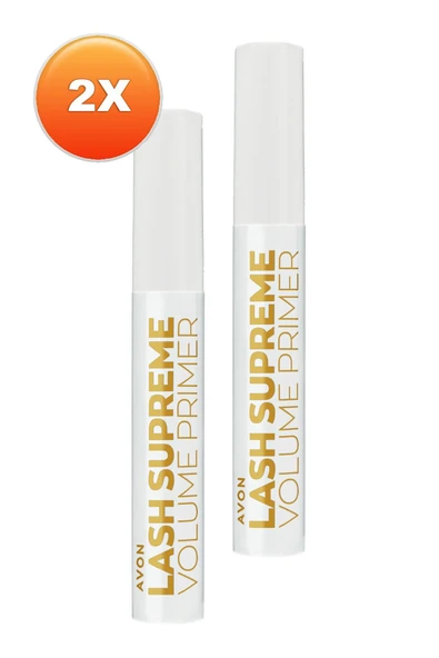 AVON Lash Supreme Volume Primer Maskara Bazı 7.5 Ml. İkili Set - 2