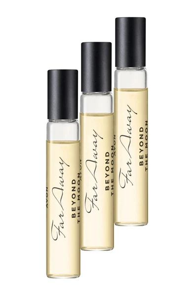 AVON Far Away Beyond The Moon Edp Parfüm Çanta Boyu 10 ML Üçlü Set