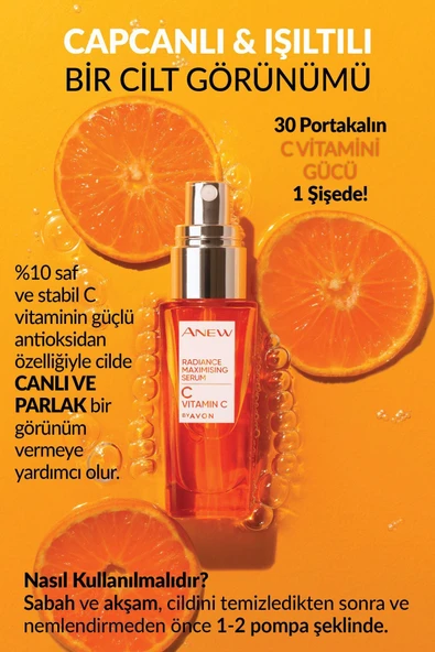 AVON Anew Vitamin C Canlandırıcı Serum 30 Ml. - 3