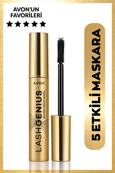 AVON True Lash Genius 5 Etkili Maskara 10 Ml. Brown Black - 2